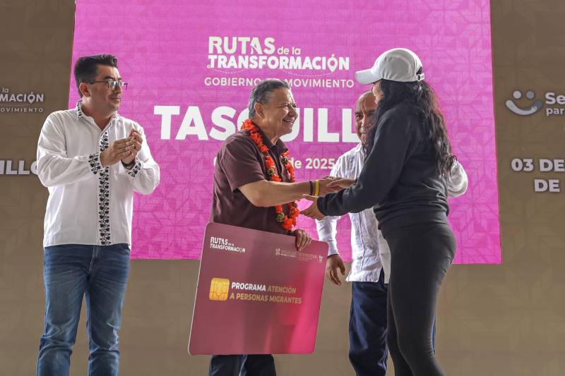 Programas sociales llegan a 154 mil hidalguenses