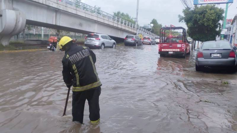 Por lluvias activan protocolos de emergencia en la zona metropolitana