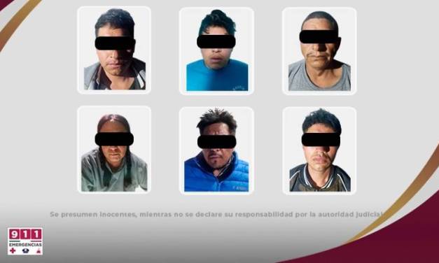 Detienen a 6 tras operativos simultáneos en Tlahuelilpan y Atotonilco de Tula