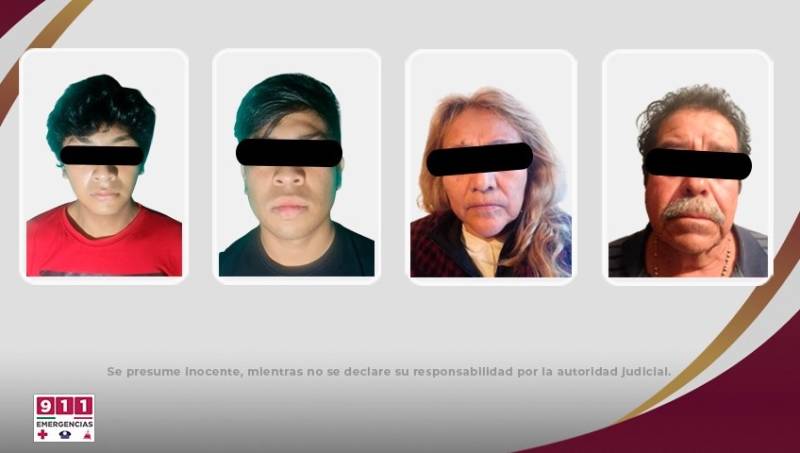 Aseguran 5 mil dosis de droga en Tepeji; detienen a 4