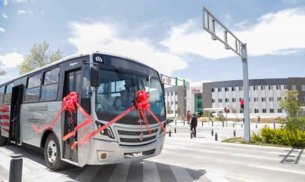UAEH desarrolla un Garzabús eléctrico para traslado de sus estudiantes