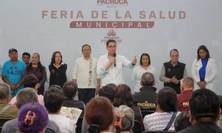 Realizan en Pachuca Feria de la Salud Municipal