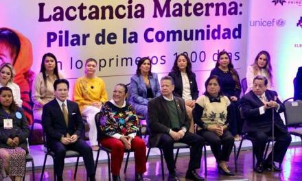 Participan 120 madres en programa de lactancia
