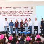 Invierten 396 mdp en infraestructura hidráulica de la Zona Metropolitana de Pachuca