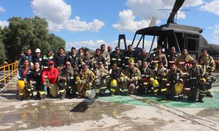 PC de Pachuca se capacita en materia de incendios