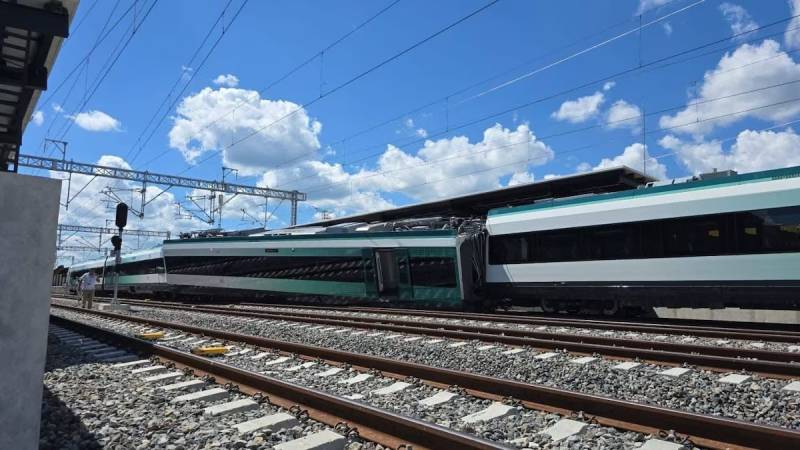 Descarrila vagón del Tren Maya