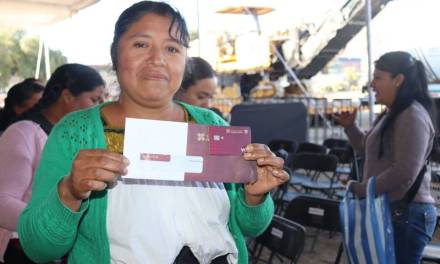 Entregarán tarjetas de apoyos sociales en la Sierra y la Huasteca