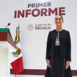 Julio Menchaca asiste al primer informe de la presidenta Claudia Sheinbaum