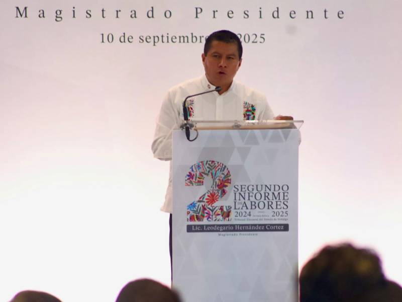 Presidente del TEEH defiende las diputaciones plurinominales