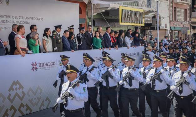 Todo listo para el desfile de la Independencia nacional