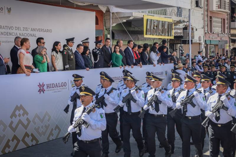 Todo listo para el desfile de la Independencia nacional