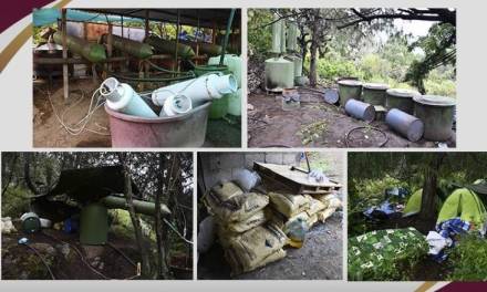 Desmantelan laboratorio clandestino en Acatlán