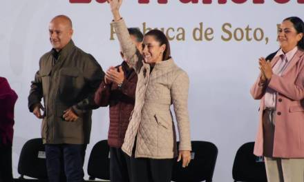 Sheinbaum presenta balance de su primer año de gobierno en Pachuca