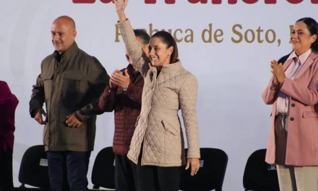 Sheinbaum presenta balance de su primer año de gobierno en Pachuca