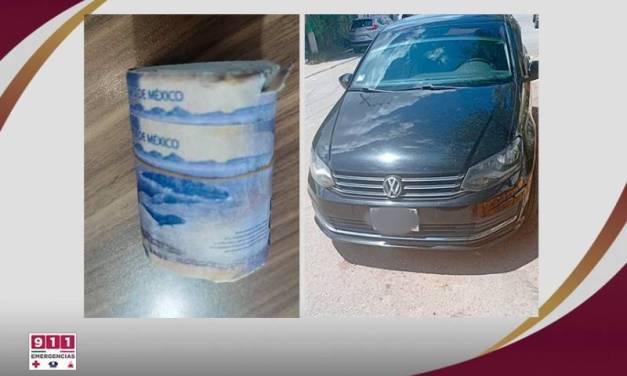 Policía Estatal asegura a tres personas tras asalto en Pachuca