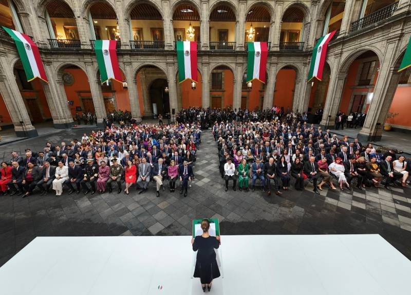Claudia Sheinbaum presenta su primer informe de gobierno
