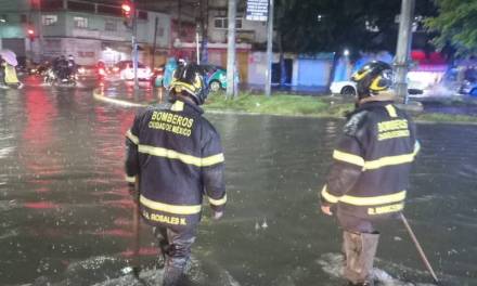 Colapsa la CDMX por intensas lluvias