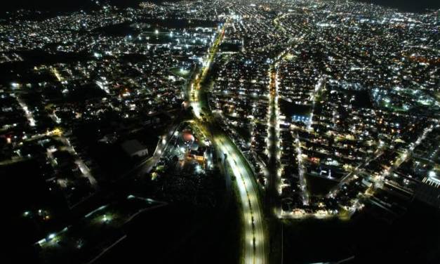 Pachuca rehabilita alumbrado de 20.9 km en dos puntos de la capital
