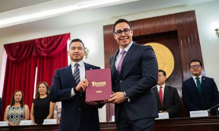 Jorge Reyes presentó su Primer Informe de Gobierno