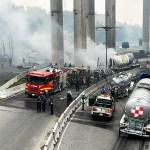 Explota pipa de gas en Iztapalapa