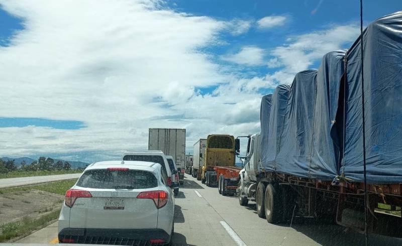 Nuevo bloqueo en Autopista Arco Norte