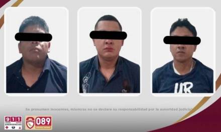 Detienen a defraudadores de autos tras asalto en Villa de Tezontepec