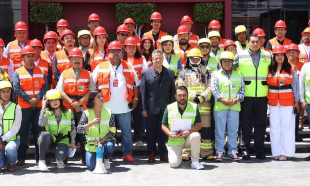 Hidalgo participó en el Segundo Simulacro Nacional 2025