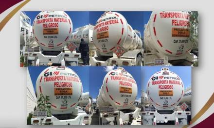 Recuperan pipas robadas y 11 tractocamiones