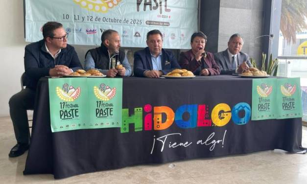 Todo listo para el festival del paste en Real del Monte