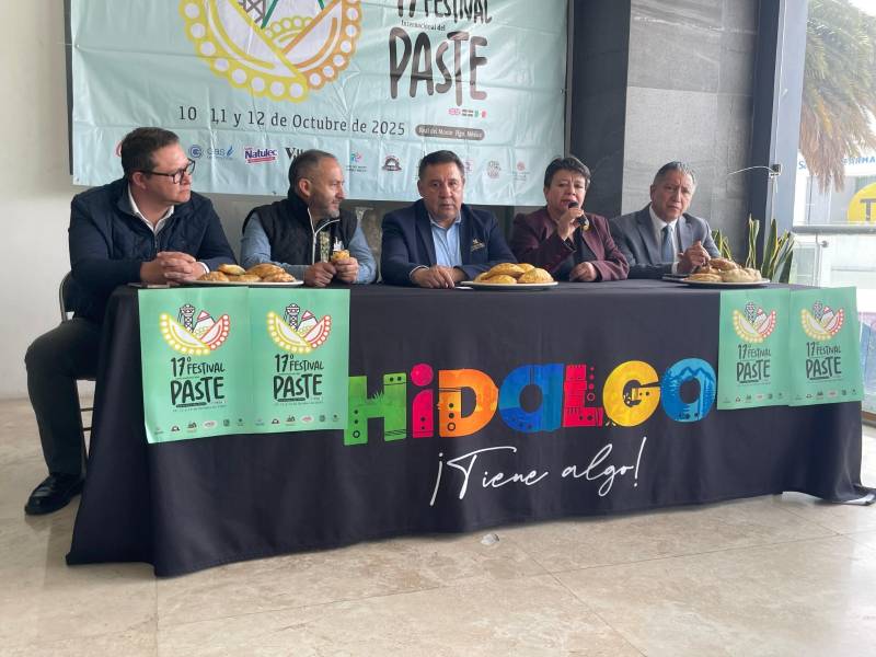 Todo listo para el festival del paste en Real del Monte