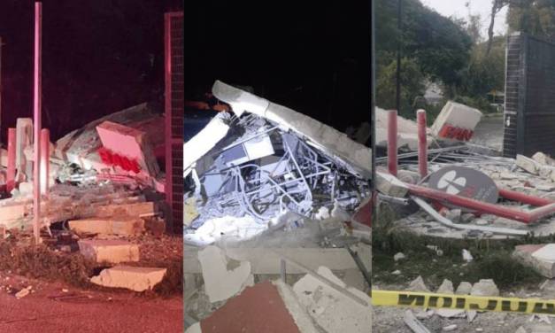 Explota cajero en la UAEH Tulancingo, tras intento de robo