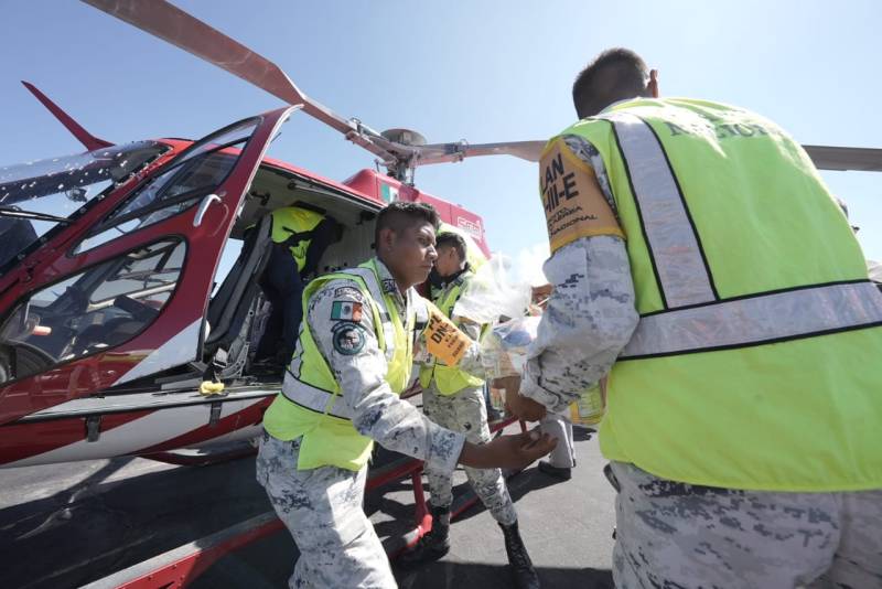 Aeropuerto Juan Guillermo Villasana ha sido centro de coordinación para auxiliar a la población