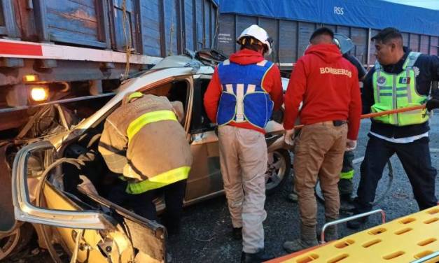 Accidentes en carreteras de Hidalgo dejan 3 muertos y 3 lesionados