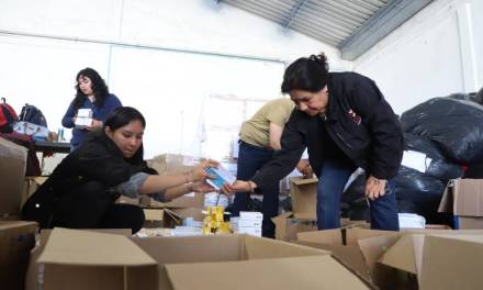 DIF Hidalgo lleva despensas y apoyos a comunidades afectadas por lluvias