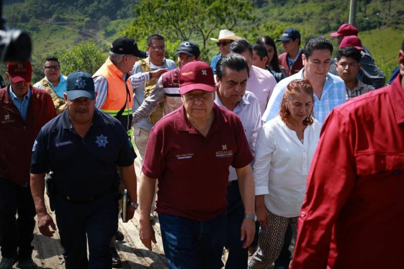 Recorre Menchaca la Sierra Otomí-Tepehua