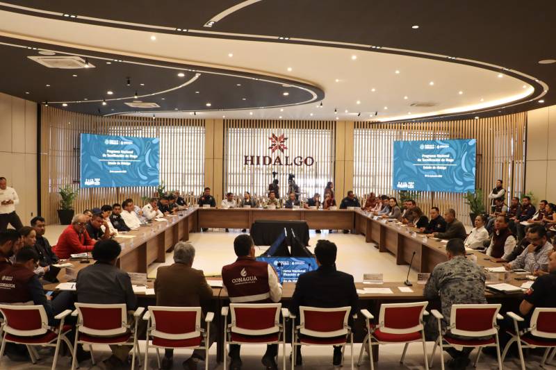 Arrancan obras del Plan Nacional Hídrico en Hidalgo