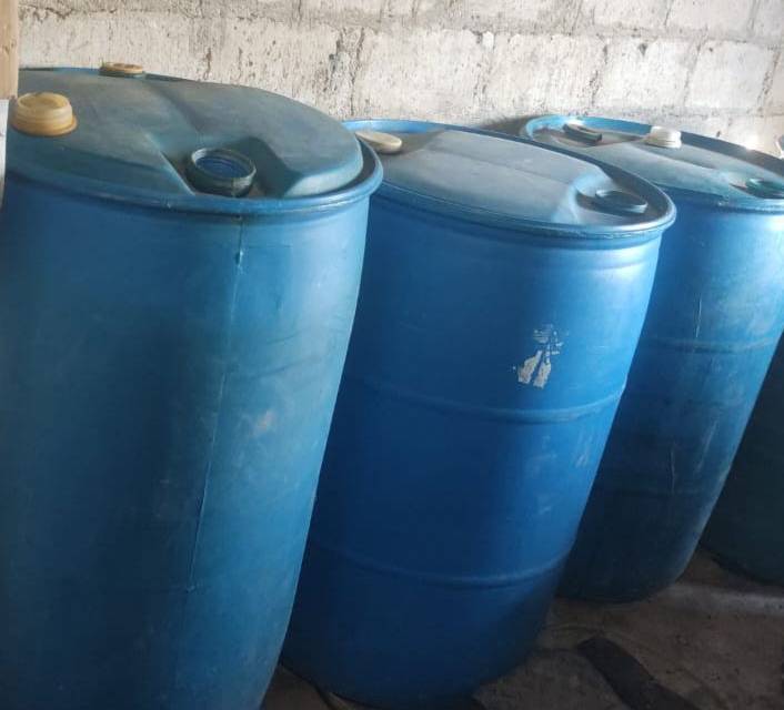 Decomisan armas, droga y combustible en Chapantongo