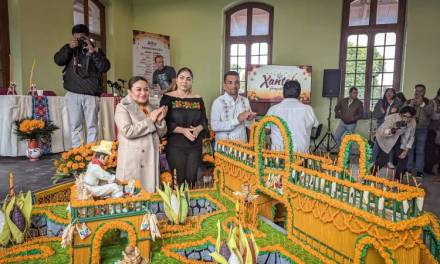 Presentan la maqueta del escenario principal del Xantolo 2025