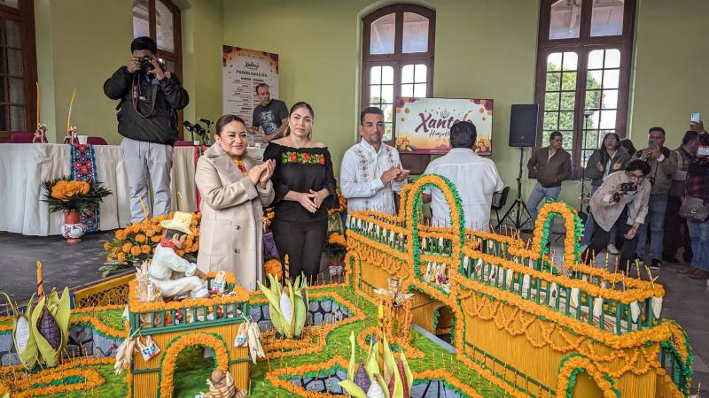 Presentan la maqueta del escenario principal del Xantolo 2025