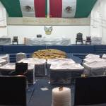 Inicia remodelación del Congreso; derrumbarán el Pleno