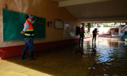 Hay 211 escuelas afectadas por lluvias en Hidalgo