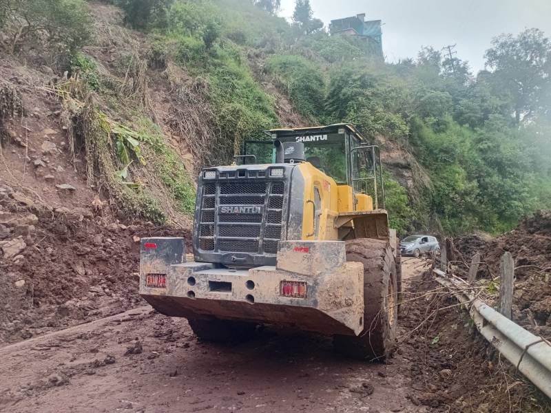 Reabren 188 caminos en regiones afectadas por lluvias