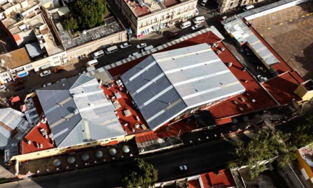 Mejoran condiciones del mercado Benito Juárez con trabajos de impermeabilización