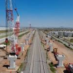 Avanza tramo elevado del tren México-Pachuca