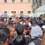 Sin lesionados ni detenidos tras enfrentamiento de comerciantes en Pachuca