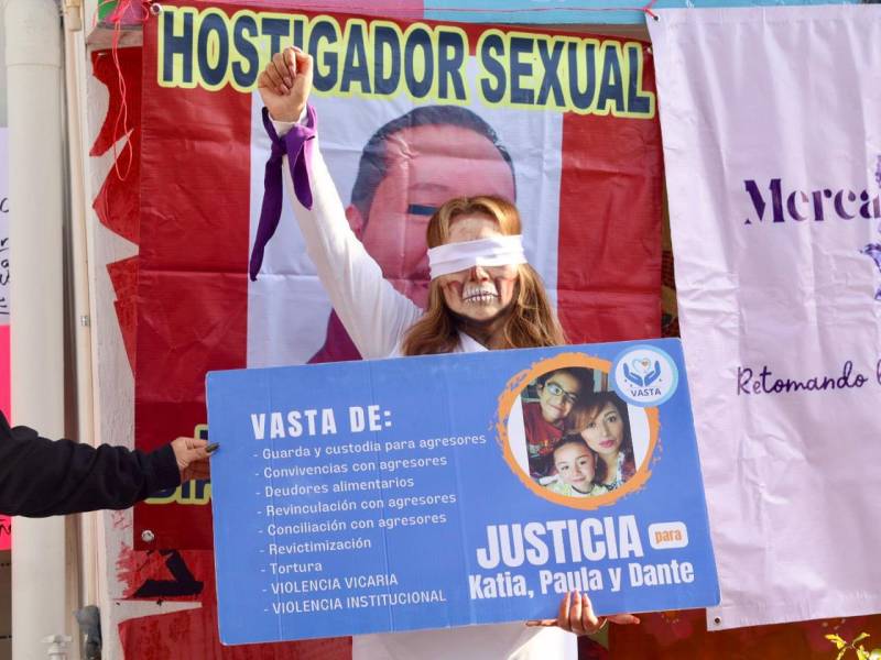 Mujer denuncia 4 años de violencia institucional y separación de sus hijos