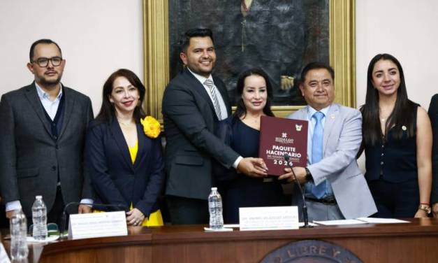 Hidalgo presenta Paquete Hacendario 2026