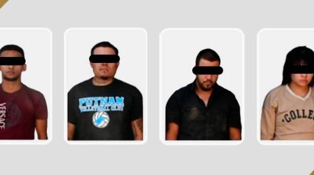 Aseguran a cuatro personas asociadas con robos en Zempoala