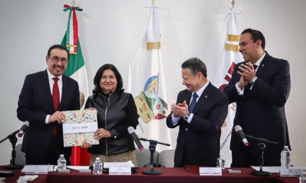 Edda Vite entrega Tercer Informe de actividades al Patronato del DIF Hidalgo