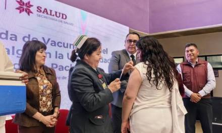 Hidalgo refuerza vacunación invernal con Macro Jornadas